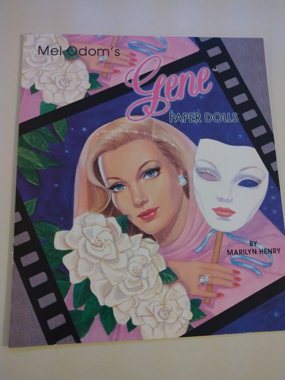 Gene Paper Dolls by Marilyn Henry - Pink & Blue Artwork